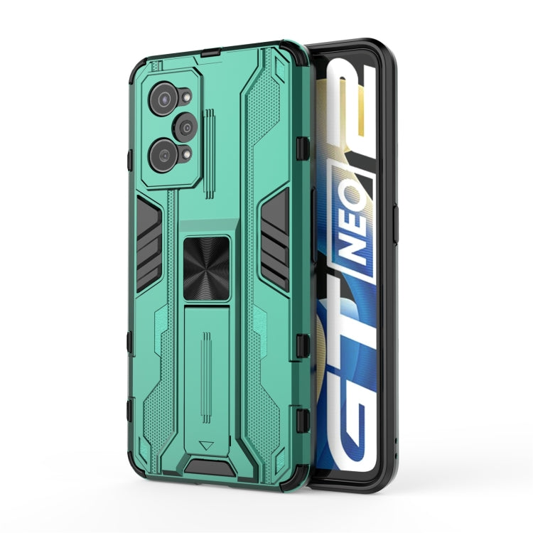 Supersonic PC + TPU Shock-proof Phone Case with Holder, For OPPO K9 Pro, For OPPO Realme GT Neo2 5G, For vivo iQOO Z5 5G, For Honor Play 5T Youth, For Samsung Galaxy A71, For Samsung Galaxy A82 5G, For Samsung Galaxy M52 5G