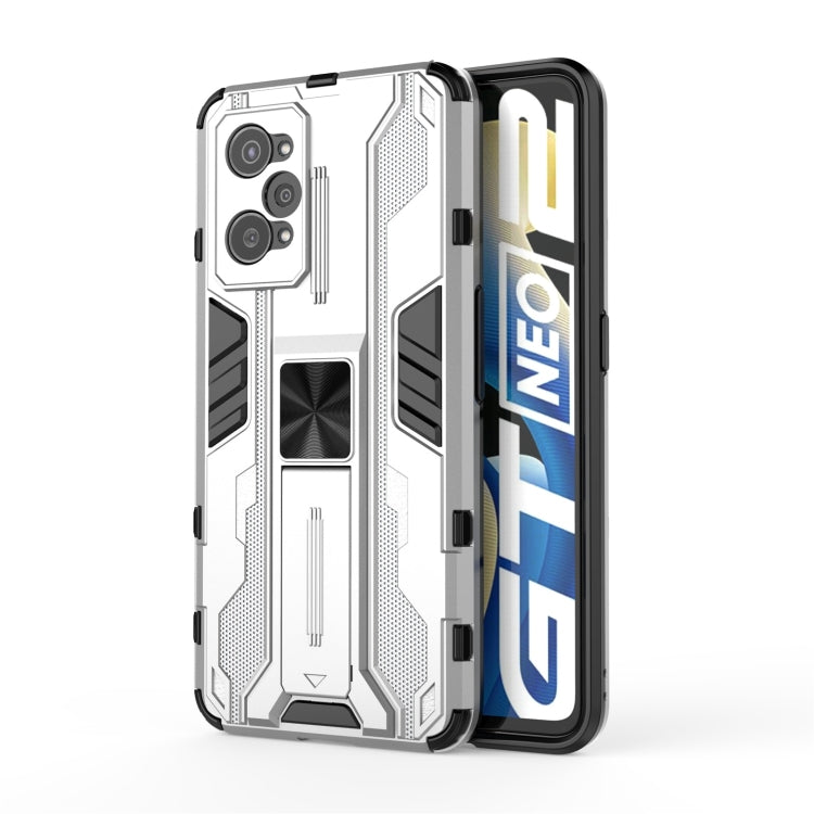 Supersonic PC + TPU Shock-proof Phone Case with Holder, For OPPO K9 Pro, For OPPO Realme GT Neo2 5G, For vivo iQOO Z5 5G, For Honor Play 5T Youth, For Samsung Galaxy A71, For Samsung Galaxy A82 5G, For Samsung Galaxy M52 5G