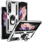 Shockproof TPU + PC Phone Case with Rotating Holder, For Samsung Galaxy Z Fold3 5G