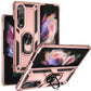 Shockproof TPU + PC Phone Case with Rotating Holder, For Samsung Galaxy Z Fold3 5G