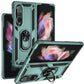 Shockproof TPU + PC Phone Case with Rotating Holder, For Samsung Galaxy Z Fold3 5G