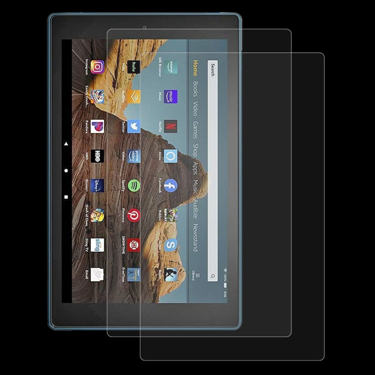 2 PCS 9H 2.5D Explosion-proof Tempered Tablet Glass Film, For Amazon Kindle Fire HD 8 2020  / 2022(2 PCS), For Xiaomi Mi Pad 3 (2 PCS), For Amazon Kindle Fire HD 10 2019 (2 PCS), For Amazon Kindle Fire 7 2019 (2 PCS), For Xiaomi Mi Pad 4 (2 PCS)�������...