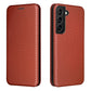 Carbon Fiber Texture Magnetic Horizontal Flip Leather Phone Case, For Samsung Galaxy S22, For Samsung Galaxy S22+