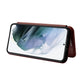 Carbon Fiber Texture Magnetic Horizontal Flip Leather Phone Case, For Samsung Galaxy S22, For Samsung Galaxy S22+