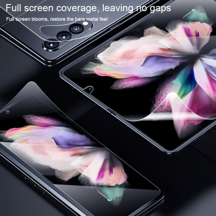 25 PCS Full Screen Protector Explosion-proof Hydrogel Film, For Samsung Galaxy Z Flip3 5G(Internal Screen) (25 PCS), For Samsung Galaxy Z Fold3 5G(Internal Screen) (25 PCS), For Samsung Galaxy Z Flip3 5G(Back Screen) (25 PCS)���������������������������...