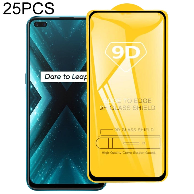 25 PCS 9D Full Glue Screen Tempered Glass Film, For vivo U10 / U3x (25 PCS), For vivo X50 5G (25 PCS), For vivo Y30 (25 PCS), For OPPO Realme X3 SuperZoom (25 PCS), For vivo Y51s (25 PCS), For OPPO Reno 5G(25 PCS), For vivo Z1x (25 PCS)����������������...