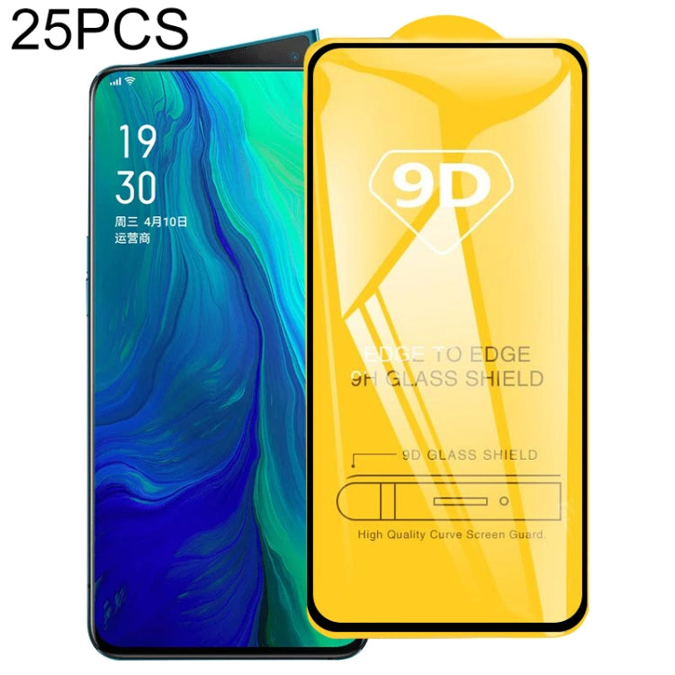 25 PCS 9D Full Glue Screen Tempered Glass Film, For vivo U10 / U3x (25 PCS), For vivo X50 5G (25 PCS), For vivo Y30 (25 PCS), For OPPO Realme X3 SuperZoom (25 PCS), For vivo Y51s (25 PCS), For OPPO Reno 5G(25 PCS), For vivo Z1x (25 PCS)����������������...