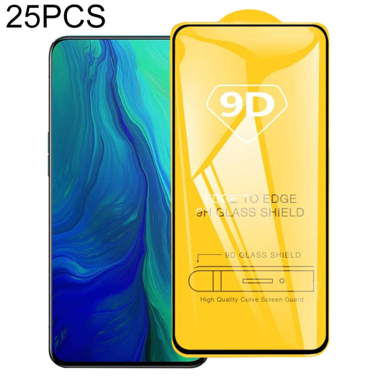 25 PCS 9D Full Glue Screen Tempered Glass Film, For vivo U10 / U3x (25 PCS), For vivo X50 5G (25 PCS), For vivo Y30 (25 PCS), For OPPO Realme X3 SuperZoom (25 PCS), For vivo Y51s (25 PCS), For OPPO Reno 5G(25 PCS), For vivo Z1x (25 PCS)����������������...
