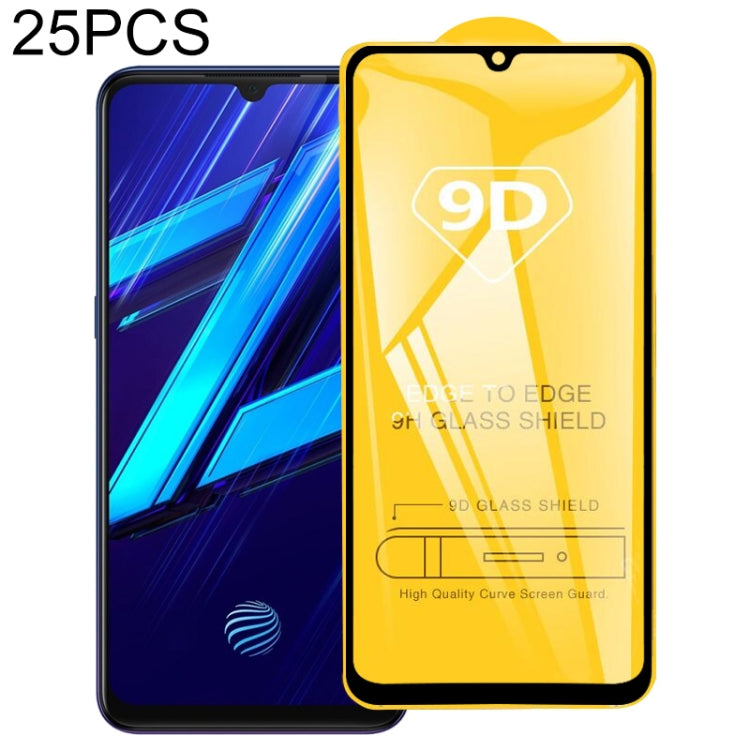 25 PCS 9D Full Glue Screen Tempered Glass Film, For vivo U10 / U3x (25 PCS), For vivo X50 5G (25 PCS), For vivo Y30 (25 PCS), For OPPO Realme X3 SuperZoom (25 PCS), For vivo Y51s (25 PCS), For OPPO Reno 5G(25 PCS), For vivo Z1x (25 PCS)����������������...