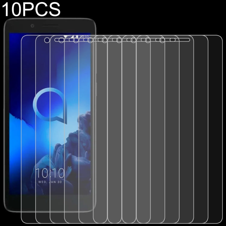 10 PCS 0.26mm 9H 2.5D Tempered Glass Film