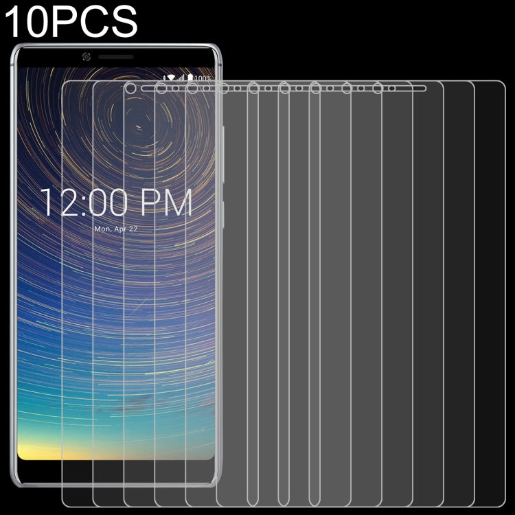 10 PCS 0.26mm 9H 2.5D Tempered Glass Film