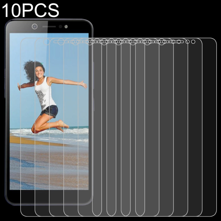 10 PCS 0.26mm 9H 2.5D Tempered Glass Film