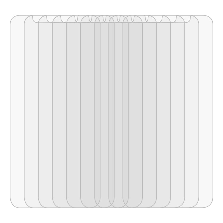 10 PCS 0.26mm 9H 2.5D Tempered Glass Film