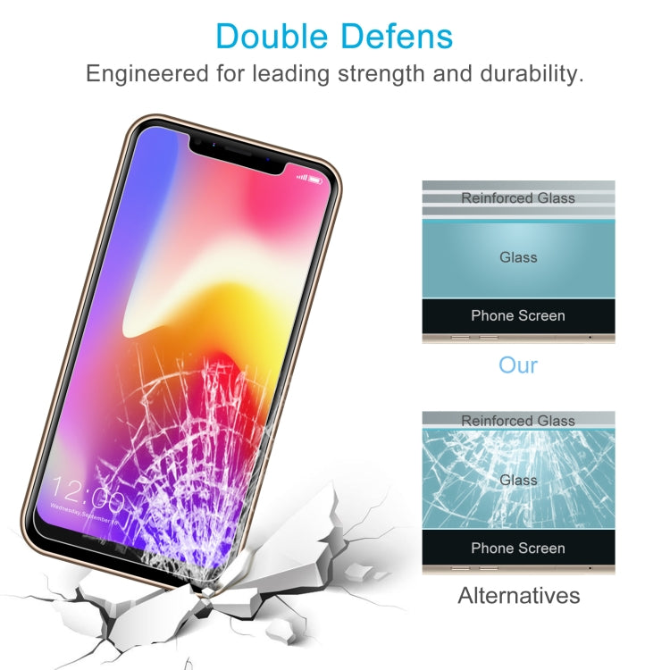 10 PCS 0.26mm 9H 2.5D Tempered Glass Film