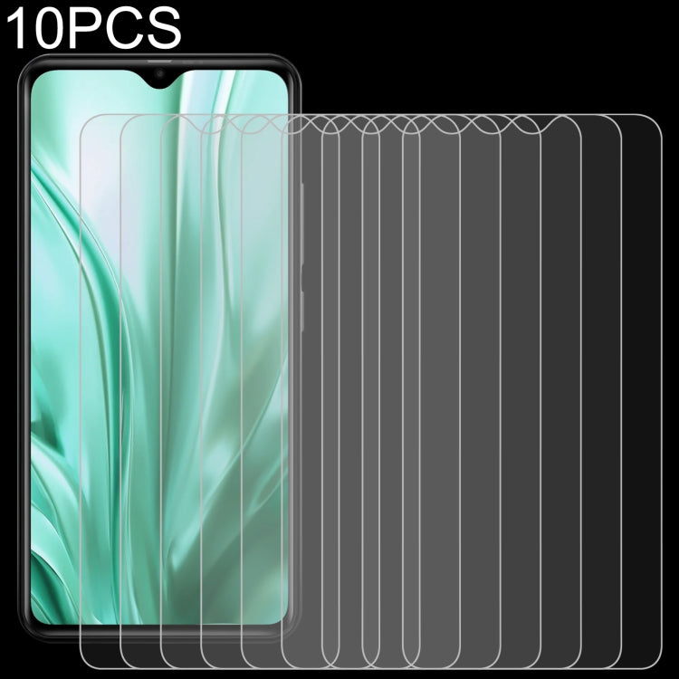 10 PCS 0.26mm 9H 2.5D Tempered Glass Film