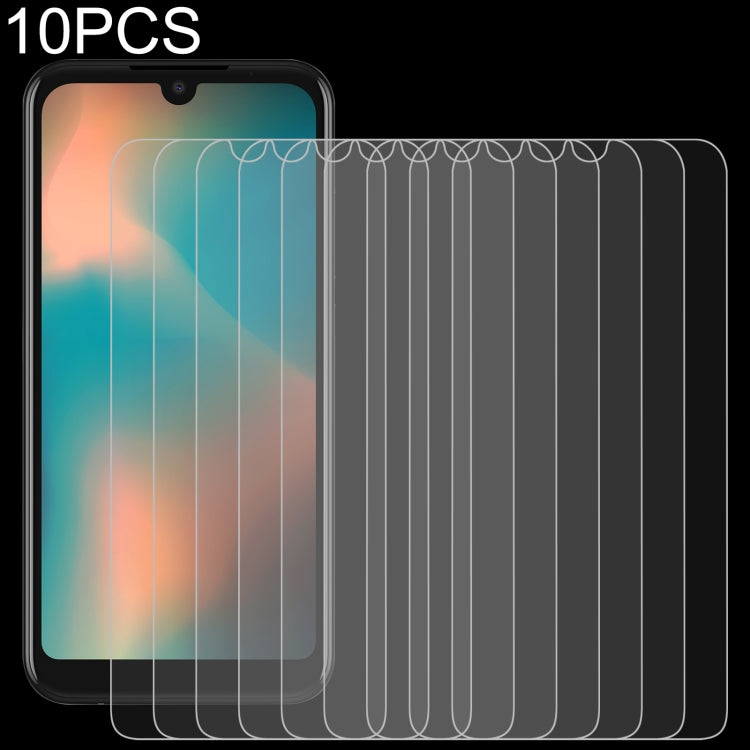 10 PCS 0.26mm 9H 2.5D Tempered Glass Film