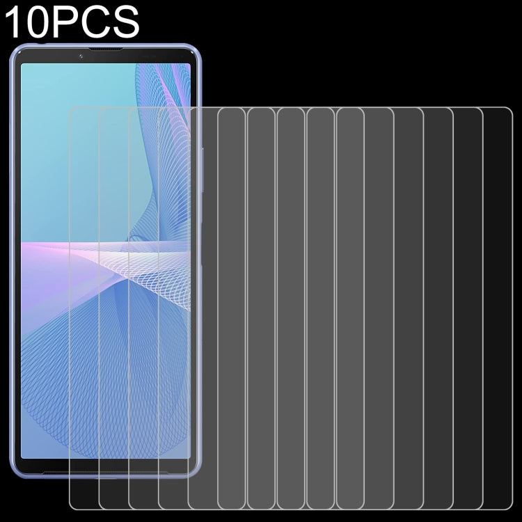 10 PCS 0.26mm 9H 2.5D Tempered Glass Film