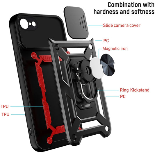 Sliding Camera Cover Design TPU+PC Phone Protective Case, For iPhone SE 2022 / SE 2020 / 8 / 7, For OPPO A9 2020/A5 2020, For OPPO A93 5G / A74 5G / A54 5G, For OPPO Realme C21/C20/C11 2021, For Xiaomi Redmi Note 11 6.5 inch����������������������������...