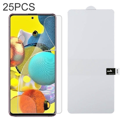 25 PCS Full Screen Protector Explosion-proof Hydrogel Film, For Samsung Galaxy A53 (25 PCS), For Huawei Enjoy 20e (25 PCS), For Samsung Galaxy A82 (25 PCS), For Huawei nova Y60 (25 PCS), For vivo Y20 2021 (25 PCS), For vivo iQOO Neo5 Lite (25 PCS)�����...