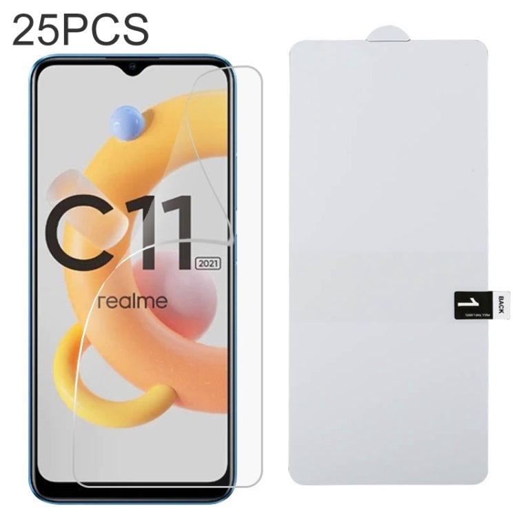 25 PCS Full Screen Protector Explosion-proof Hydrogel Film, For Samsung Galaxy A53 (25 PCS), For Huawei Enjoy 20e (25 PCS), For Samsung Galaxy A82 (25 PCS), For Huawei nova Y60 (25 PCS), For vivo Y20 2021 (25 PCS), For vivo iQOO Neo5 Lite (25 PCS)�����...