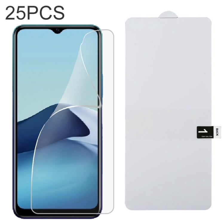 25 PCS Full Screen Protector Explosion-proof Hydrogel Film, For Samsung Galaxy A53 (25 PCS), For Huawei Enjoy 20e (25 PCS), For Samsung Galaxy A82 (25 PCS), For Huawei nova Y60 (25 PCS), For vivo Y20 2021 (25 PCS), For vivo iQOO Neo5 Lite (25 PCS)�����...