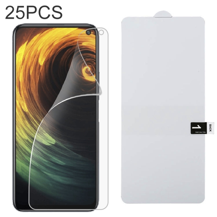25 PCS Full Screen Protector Explosion-proof Hydrogel Film, For Samsung Galaxy A53 (25 PCS), For Huawei Enjoy 20e (25 PCS), For Samsung Galaxy A82 (25 PCS), For Huawei nova Y60 (25 PCS), For vivo Y20 2021 (25 PCS), For vivo iQOO Neo5 Lite (25 PCS)�����...