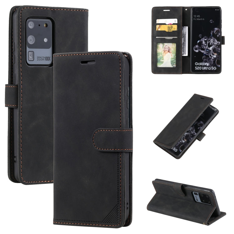 Skin Feel Anti-theft Brush Horizontal Flip Leather Phone Case, For Samsung Galaxy A72 5G / 4G, For Samsung Galaxy A21s, For Samsung Galaxy A70, For Samsung Galaxy A21, For Samsung Galaxy A12, For Samsung Galaxy S20 Ultra, For Samsung Galaxy A32 5G�����...