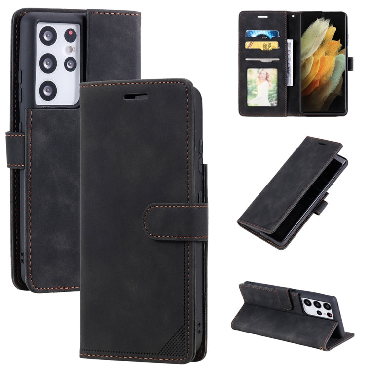 Skin Feel Anti-theft Brush Horizontal Flip Leather Phone Case, For Samsung Galaxy A71, For Samsung Galaxy A40, For Samsung Galaxy S21+ 5G, For Samsung Galaxy S21 Ultra 5G, For Samsung Galaxy Note20 Ultra, For Samsung Galaxy S20 FE����������������������...