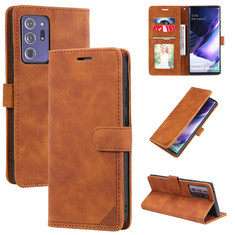 Skin Feel Anti-theft Brush Horizontal Flip Leather Phone Case, For Samsung Galaxy A71, For Samsung Galaxy A40, For Samsung Galaxy S21+ 5G, For Samsung Galaxy S21 Ultra 5G, For Samsung Galaxy Note20 Ultra, For Samsung Galaxy S20 FE����������������������...