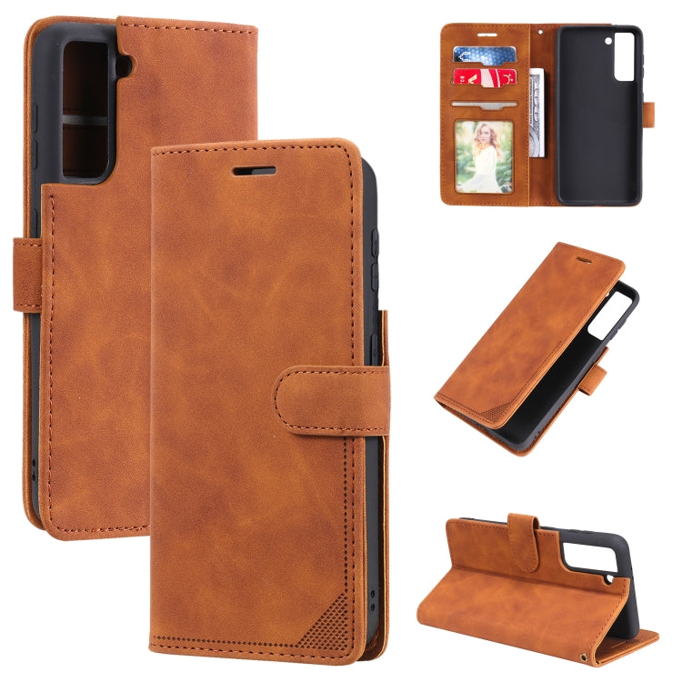 Skin Feel Anti-theft Brush Horizontal Flip Leather Phone Case, For Samsung Galaxy A71, For Samsung Galaxy A40, For Samsung Galaxy S21+ 5G, For Samsung Galaxy S21 Ultra 5G, For Samsung Galaxy Note20 Ultra, For Samsung Galaxy S20 FE����������������������...