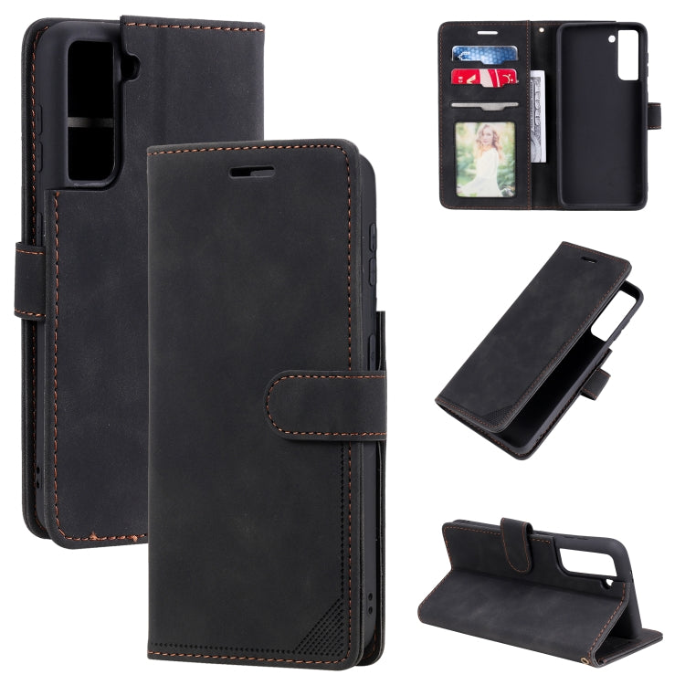 Skin Feel Anti-theft Brush Horizontal Flip Leather Phone Case, For Samsung Galaxy A71, For Samsung Galaxy A40, For Samsung Galaxy S21+ 5G, For Samsung Galaxy S21 Ultra 5G, For Samsung Galaxy Note20 Ultra, For Samsung Galaxy S20 FE����������������������...
