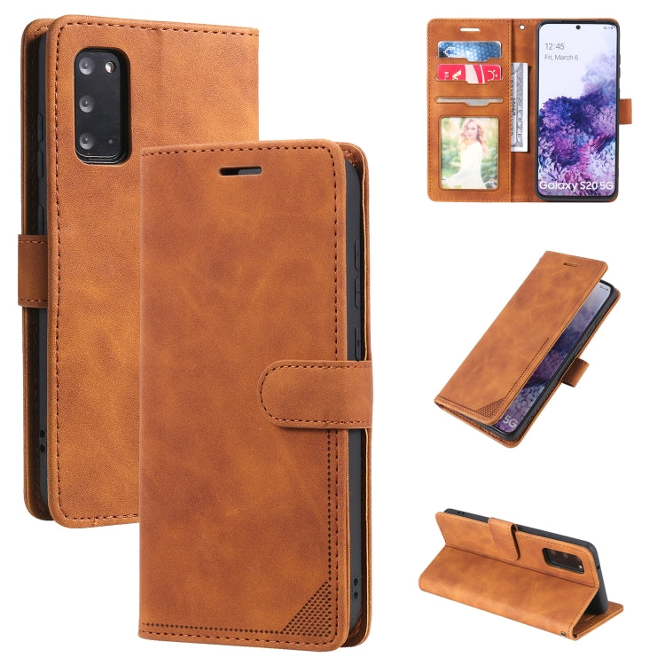 Skin Feel Anti-theft Brush Horizontal Flip Leather Phone Case, For Samsung Galaxy A71, For Samsung Galaxy A40, For Samsung Galaxy S21+ 5G, For Samsung Galaxy S21 Ultra 5G, For Samsung Galaxy Note20 Ultra, For Samsung Galaxy S20 FE����������������������...