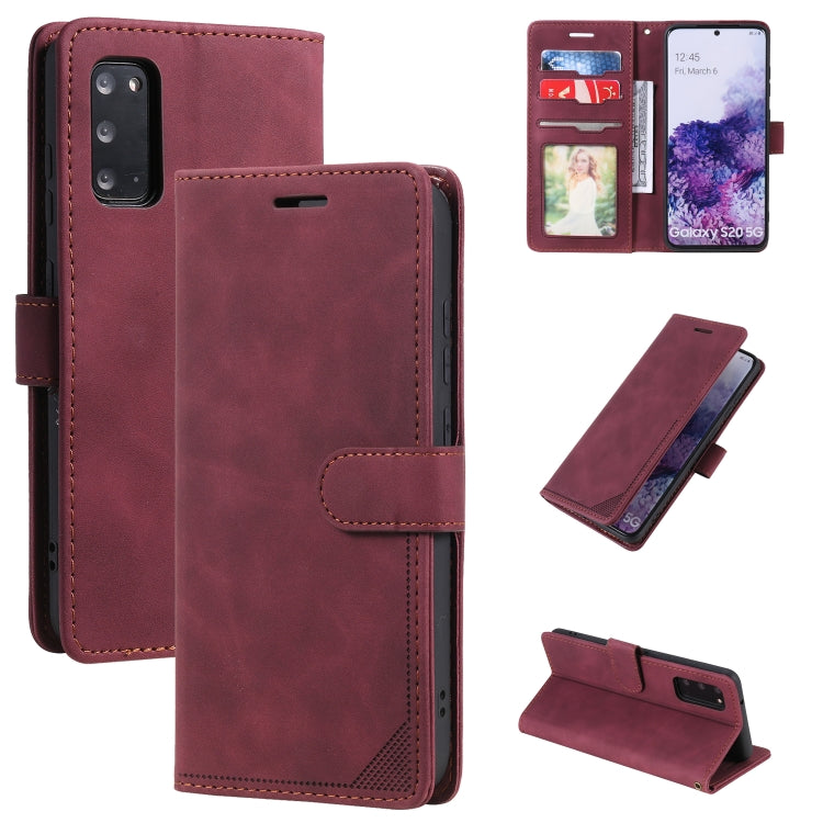 Skin Feel Anti-theft Brush Horizontal Flip Leather Phone Case, For Samsung Galaxy A71, For Samsung Galaxy A40, For Samsung Galaxy S21+ 5G, For Samsung Galaxy S21 Ultra 5G, For Samsung Galaxy Note20 Ultra, For Samsung Galaxy S20 FE����������������������...