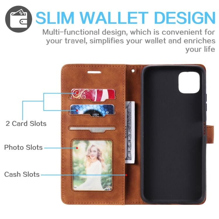Skin Feel Anti-theft Brush Horizontal Flip Leather Phone Case, For Samsung Galaxy A22 5G, For Samsung Galaxy A03s EU Version, For Samsung Galaxy A50, For Samsung Galaxy A22, For Samsung Galaxy A42 5G, For Samsung Galaxy A52 5G / 4G