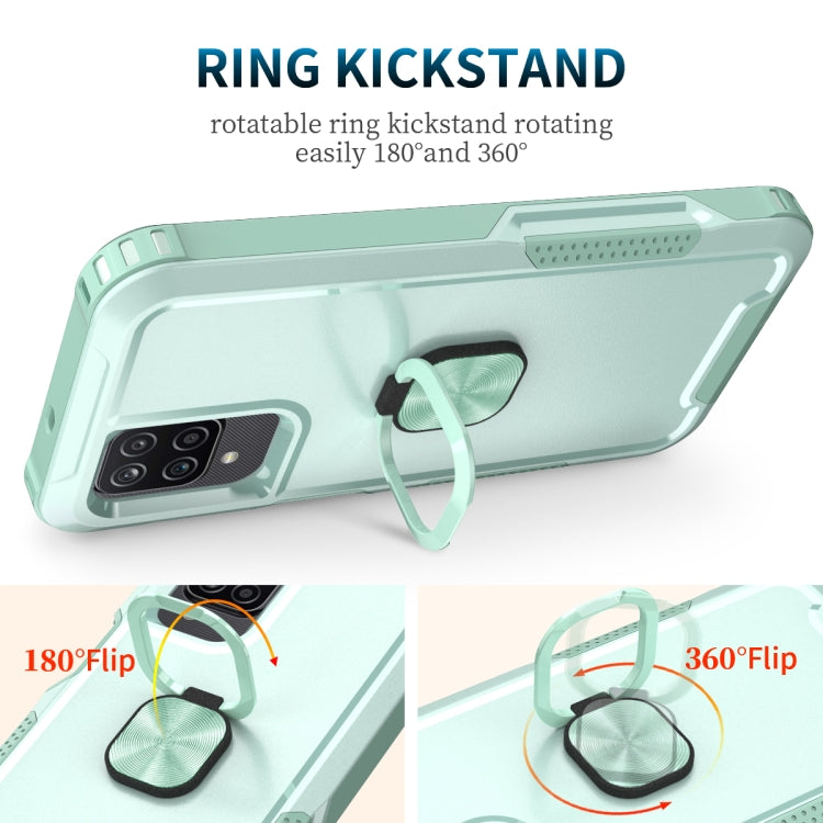 3 in 1 PC + TPU Phone Case with Ring Holder, For Samsung Galaxy A32 & A12, For Samsung Galaxy Note10, For Samsung Galaxy Note10+, For Samsung Galaxy Note20, For Samsung Galaxy Note20 Ultra, For Samsung Galaxy S10, For Samsung Galaxy S10+���������������...