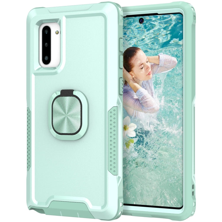 3 in 1 PC + TPU Phone Case with Ring Holder, For Samsung Galaxy A32 & A12, For Samsung Galaxy Note10, For Samsung Galaxy Note10+, For Samsung Galaxy Note20, For Samsung Galaxy Note20 Ultra, For Samsung Galaxy S10, For Samsung Galaxy S10+���������������...