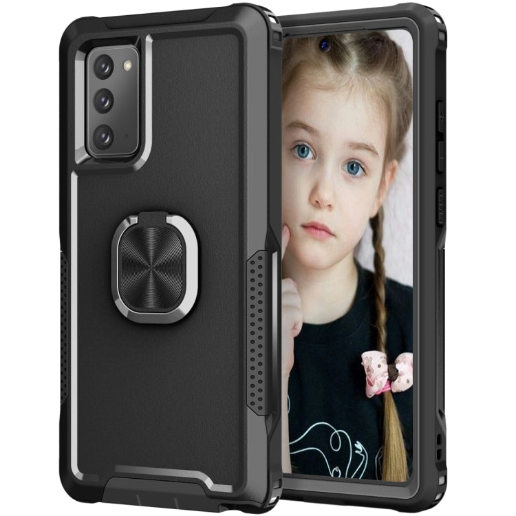 3 in 1 PC + TPU Phone Case with Ring Holder, For Samsung Galaxy A32 & A12, For Samsung Galaxy Note10, For Samsung Galaxy Note10+, For Samsung Galaxy Note20, For Samsung Galaxy Note20 Ultra, For Samsung Galaxy S10, For Samsung Galaxy S10+���������������...