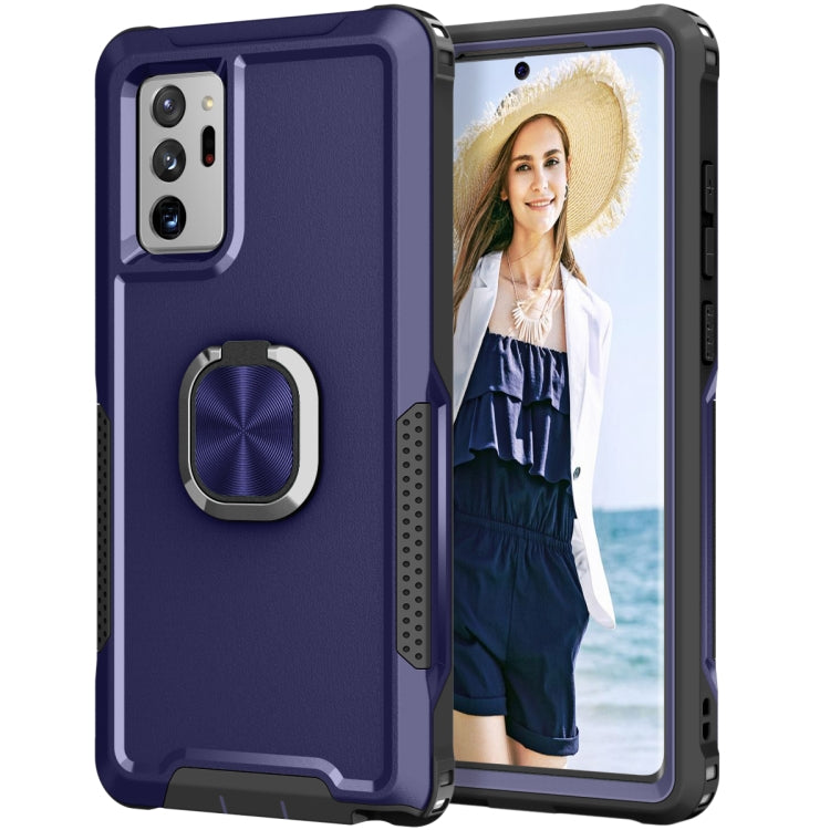 3 in 1 PC + TPU Phone Case with Ring Holder, For Samsung Galaxy A32 & A12, For Samsung Galaxy Note10, For Samsung Galaxy Note10+, For Samsung Galaxy Note20, For Samsung Galaxy Note20 Ultra, For Samsung Galaxy S10, For Samsung Galaxy S10+���������������...