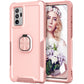 3 in 1 PC + TPU Phone Case with Ring Holder, For Samsung Galaxy A32 & A12, For Samsung Galaxy Note10, For Samsung Galaxy Note10+, For Samsung Galaxy Note20, For Samsung Galaxy Note20 Ultra, For Samsung Galaxy S10, For Samsung Galaxy S10+���������������...