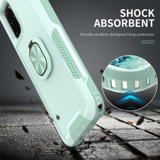 3 in 1 PC + TPU Phone Case with Ring Holder, For Samsung Galaxy S20+, For Samsung Galaxy S20 Ultra, For Samsung Galaxy S21 Ultra 5G