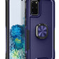 3 in 1 PC + TPU Phone Case with Ring Holder, For Samsung Galaxy S20+, For Samsung Galaxy S20 Ultra, For Samsung Galaxy S21 Ultra 5G