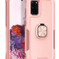 3 in 1 PC + TPU Phone Case with Ring Holder, For Samsung Galaxy S20+, For Samsung Galaxy S20 Ultra, For Samsung Galaxy S21 Ultra 5G