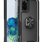 3 in 1 PC + TPU Phone Case with Ring Holder, For Samsung Galaxy S20+, For Samsung Galaxy S20 Ultra, For Samsung Galaxy S21 Ultra 5G