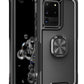 3 in 1 PC + TPU Phone Case with Ring Holder, For Samsung Galaxy S20+, For Samsung Galaxy S20 Ultra, For Samsung Galaxy S21 Ultra 5G