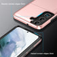 Shockproof Armor Phone Case with Card Slot, For Samsung Galaxy S22 5G, For Samsung Galaxy S22+ 5G, For Samsung Galaxy S22 Ultra 5G