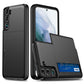 Shockproof Armor Phone Case with Card Slot, For Samsung Galaxy S22 5G, For Samsung Galaxy S22+ 5G, For Samsung Galaxy S22 Ultra 5G