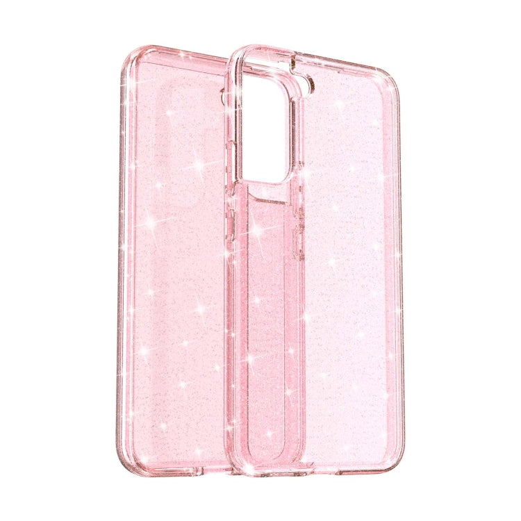 Shockproof Terminator Style Glitter Powder Protective Phone Case, For Samsung Galaxy S22 5G, For Samsung Galaxy S22+ 5G, For Samsung Galaxy S22 Ultra 5G