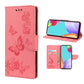 Butterfly Embossed Horizontal Flip Leather Phone Case with Card Slot & Holder, For Samsung Galaxy A33 5G, For Samsung Galaxy A53 5G, For Xiaomi Redmi Note 11 Pro, For Xiaomi Redmi Note 11 5G