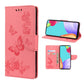 Butterfly Embossed Horizontal Flip Leather Phone Case with Card Slot & Holder, For Samsung Galaxy A33 5G, For Samsung Galaxy A53 5G, For Xiaomi Redmi Note 11 Pro, For Xiaomi Redmi Note 11 5G