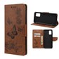 Butterfly Embossed Horizontal Flip Leather Phone Case with Card Slot & Holder, For Samsung Galaxy A33 5G, For Samsung Galaxy A53 5G, For Xiaomi Redmi Note 11 Pro, For Xiaomi Redmi Note 11 5G